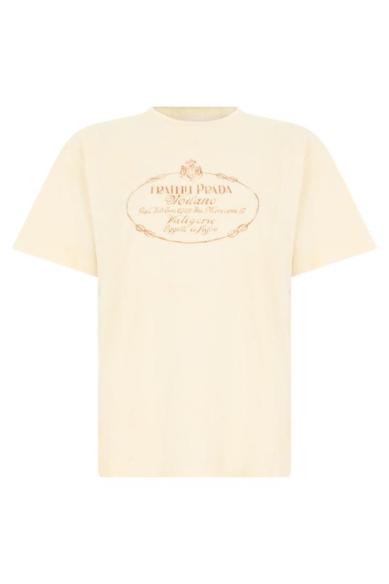 26FW 프라다 폴로 티셔츠 39698 YELLOW