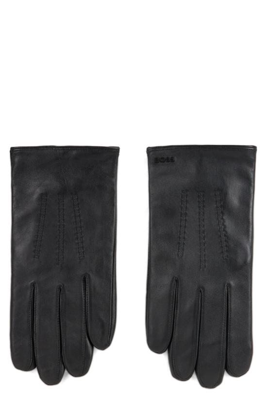 26FW 휴고보스 장갑 50526681 BLACK