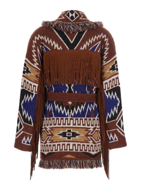 26FW 알라누이 가디건 LWHB064E26KNI016 BROWN - ALANUI