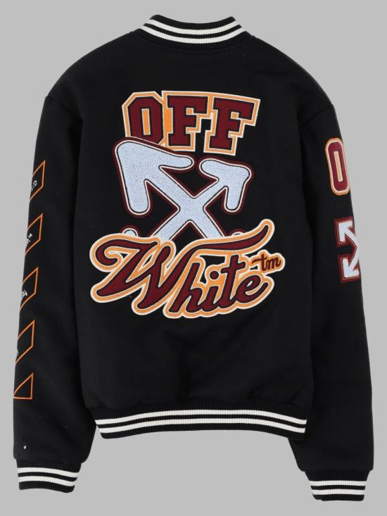 26FW 오프화이트 자켓 44BEH001K F26F001002 BLACK - OFF WHITE