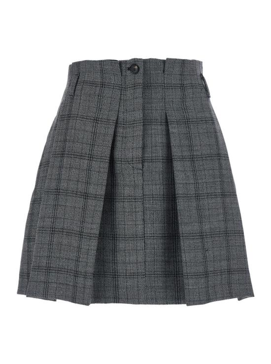 26FW 텔라 스커트 110096 GRAY