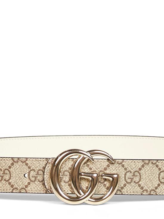 26FW 구찌 리버시블 GG 마몽 벨트 847131FAFGJ9788 BEIGE - GUCCI