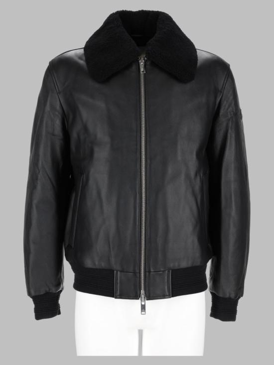 26FW 무스너클 토바 봄버 재킷 M34ML313 313 BLACK
