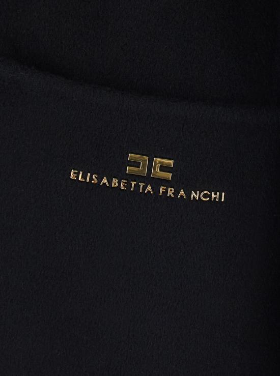 26FW 엘리자베타프랜치 코트 CP01D66E2 BLACK - ELISABETTA FRANCHI
