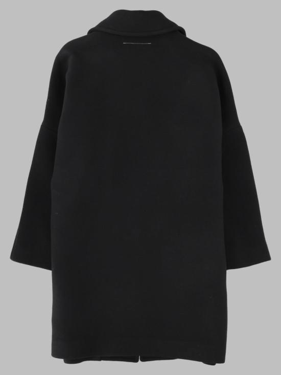 26FW MM6 메종마르지엘라 코트 M60833K MM00WM6900 BLACK - MM6 MAISON MARGIELA