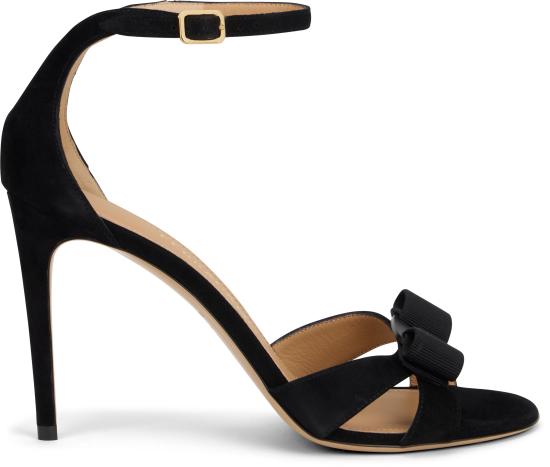 26SS 살바토레 페라가모 샌들 01L432 BLACK - SALVATORE FERRAGAMO