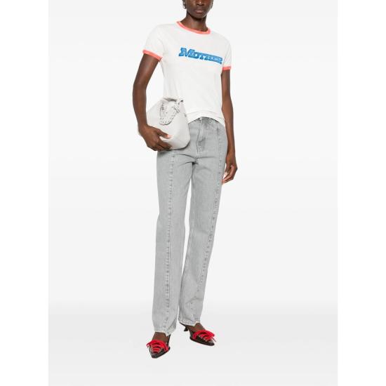26FW 마더 폴로 티셔츠 8881 1574 HEF WHITE - MOTHER