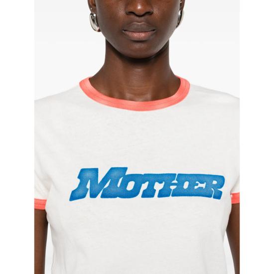 26FW 마더 폴로 티셔츠 8881 1574 HEF WHITE - MOTHER