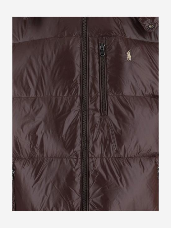 26FW 폴로 랄프로렌 고햄 글로시 다운 자켓 710968281 BROWN - POLO RALPH LAUREN