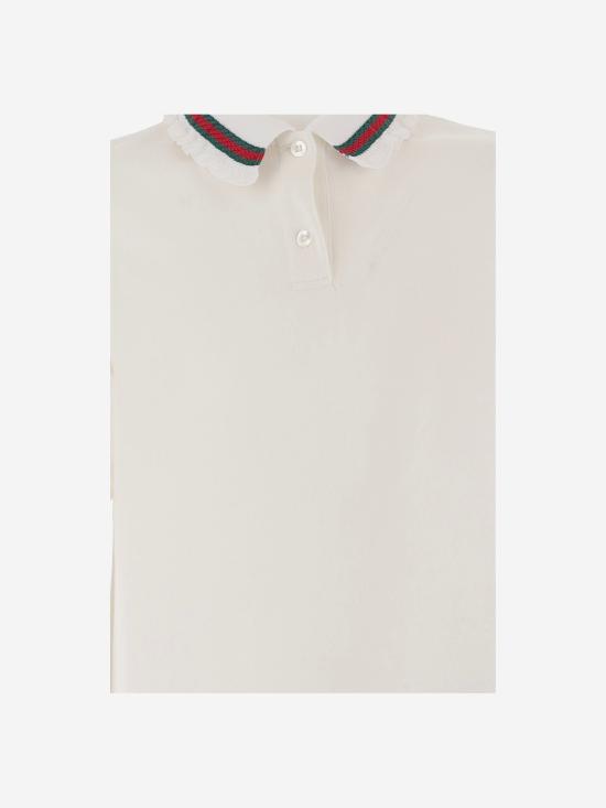 26FW 구찌 폴로 티셔츠 852834 WHITE - GUCCI