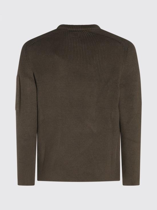 26FW 씨피 컴퍼니 스웨터 21CMKN101A 006608A683 GREEN - C.P. COMPANY