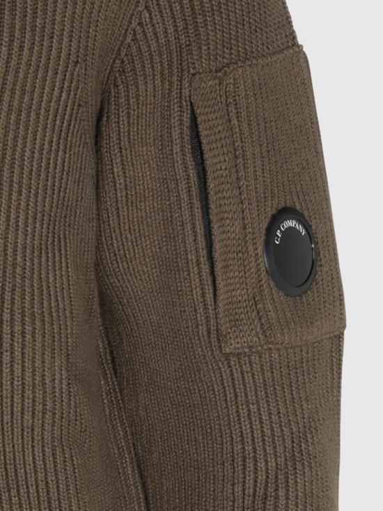 26FW 씨피 컴퍼니 스웨터 21CMKN101A 006608A683 GREEN - C.P. COMPANY
