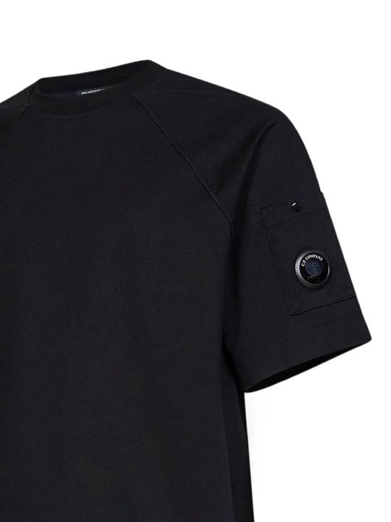 26FW 씨피 컴퍼니 반팔 티셔츠 21CMTS099A 110580W999 BLACK - C.P. COMPANY