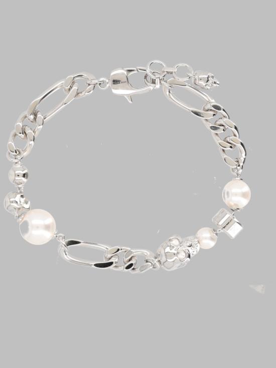 26FW 알렉산더 맥퀸 브레이슬릿 836792 J16PA1906 SILVER