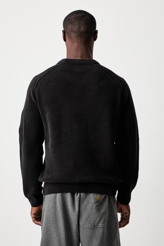 26FW 씨피 컴퍼니 스웨터 21CMKN196A 005558G999 BLACK - C.P. COMPANY