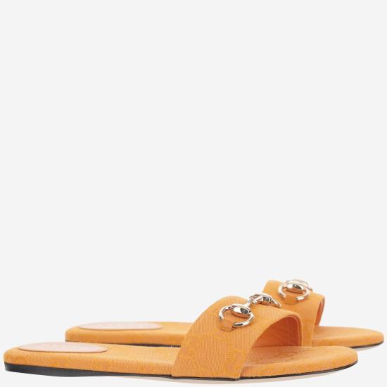 26SS 구찌 홀스빗 슬라이드 샌들 835828 ORANGE - GUCCI