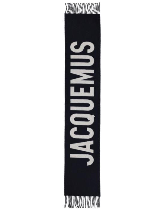 26FW 자크뮈스 머플러/스카프 ACU00435AOT 4001380 BLACK - JACQUEMUS