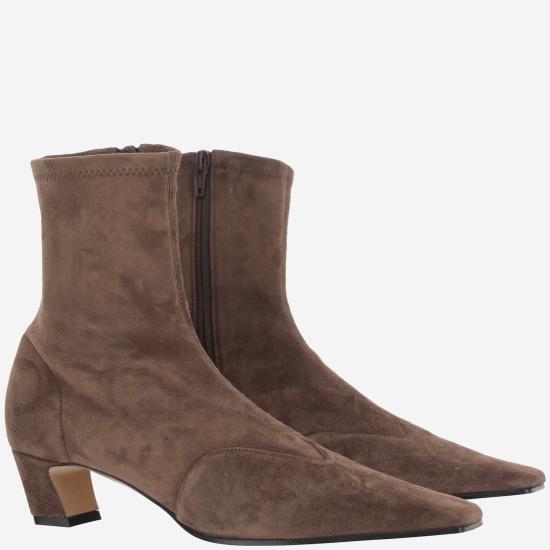 26FW 케이트 네바다 스트레치 로우 부츠 F10681047 BROWN - KHAITE