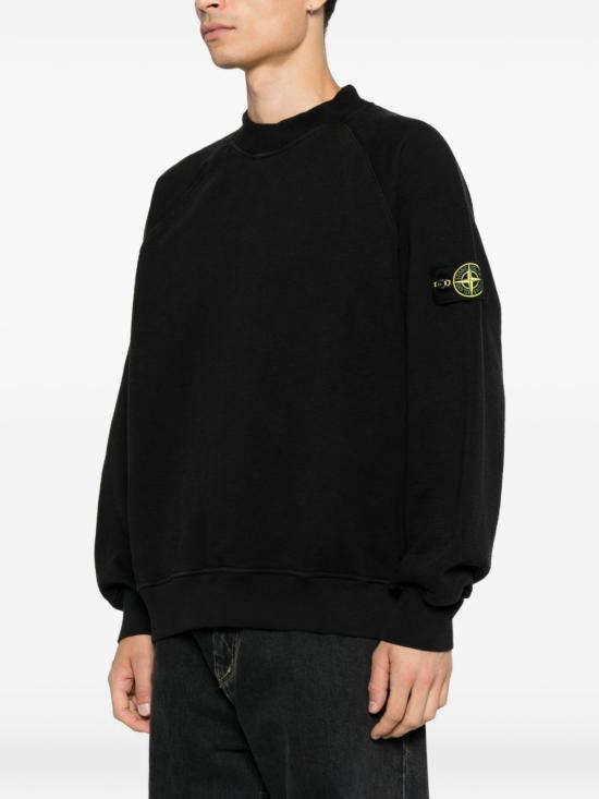  스톤 아일랜드 탑 L2S156100053S0458 BLACK - STONE ISLAND