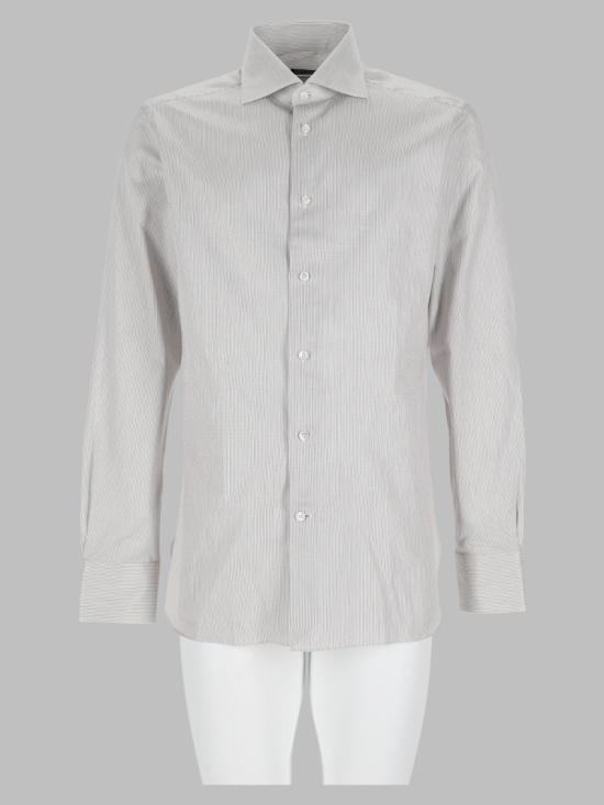 26FW 에르메네질도제냐 셔츠 401036A4 9MS0BAG WHITE