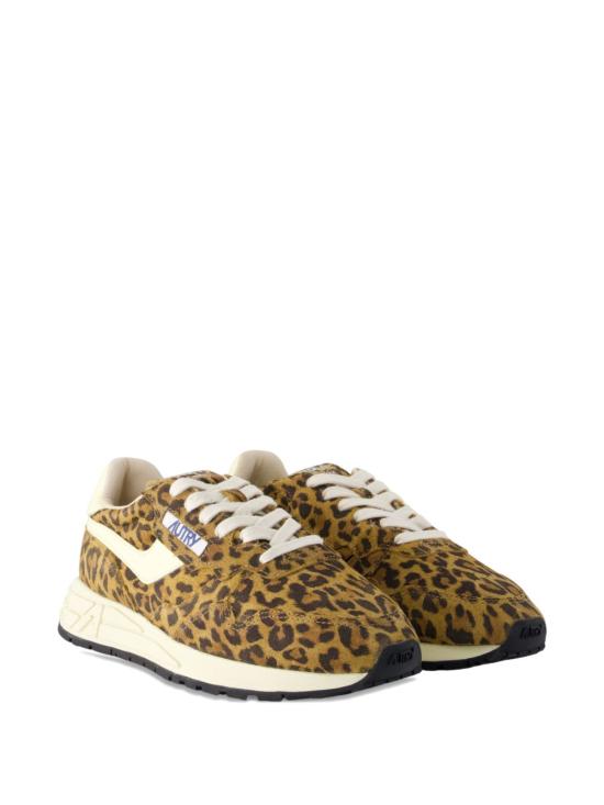 26FW 오트리 릴윈드 스니커즈 WWLW UJ02 LEOPARD DOM - AUTRY