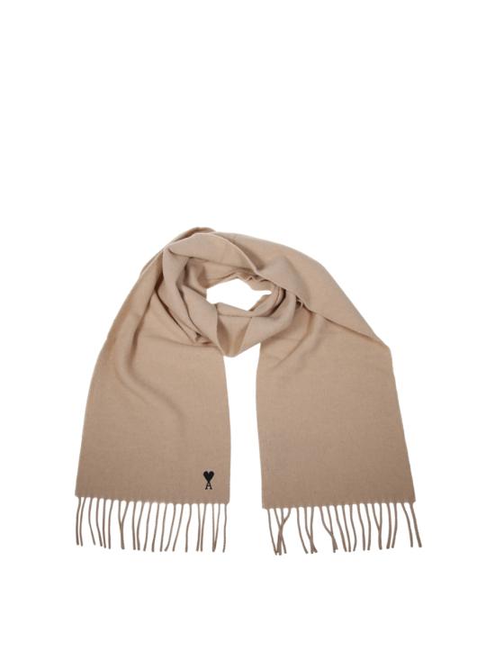 26FW 아미 머플러/스카프 USF677 AW0047 A184 BEIGE MASTIC DOM - AMI