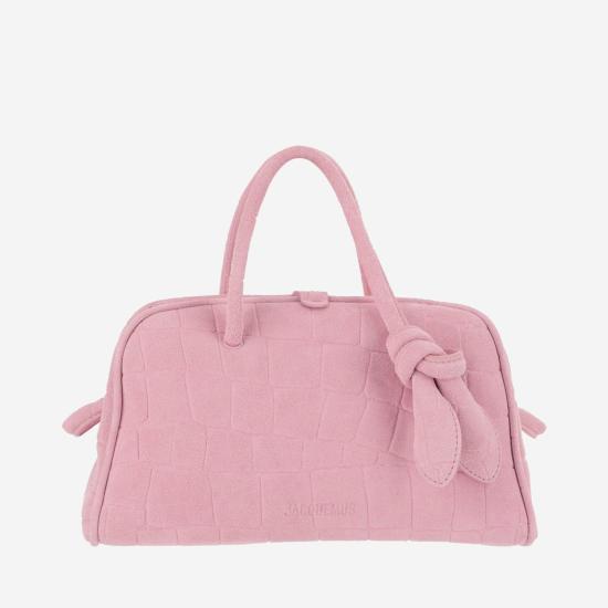26FW 자크뮈스 TURISMO 투리스모 소프트 스몰 볼링 토트벡 BAW00416AC07A09 PINK - JACQUEMUS
