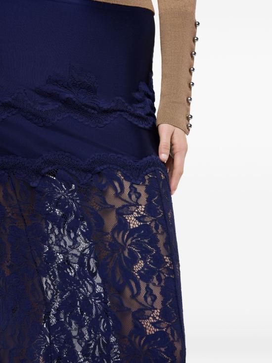  파코라반 스커트 26AJJU021PA0170 NAVY - PACO RABANNE
