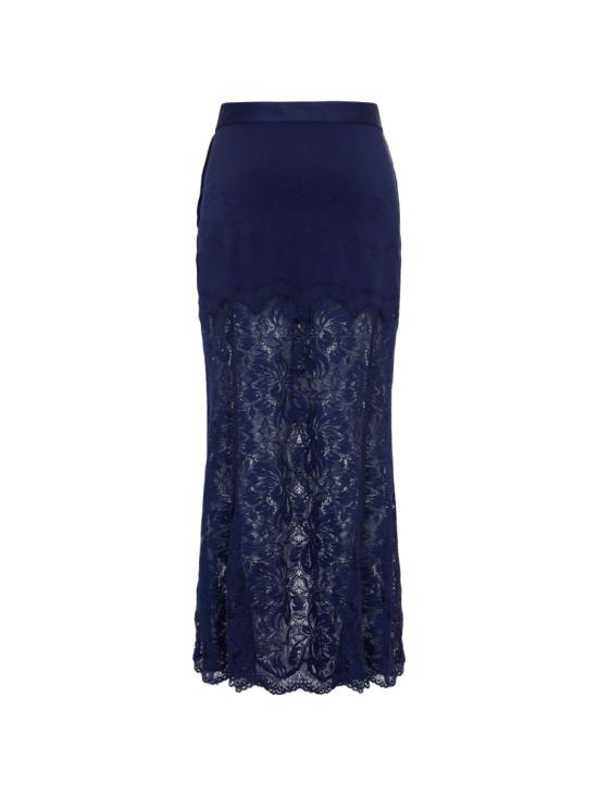  파코라반 스커트 26AJJU021PA0170 NAVY - PACO RABANNE