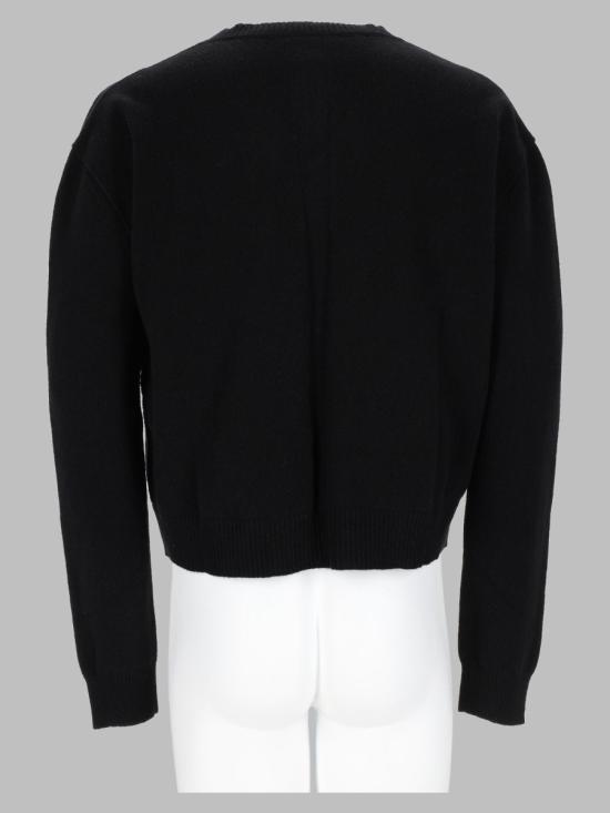 26FW 릭 오웬스 스웨터 RU02F4650 WSBR09 BLACK - RICK OWENS