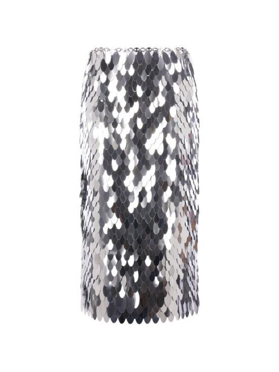  파코라반 스커트 26AIJU216PL0038 SILVER