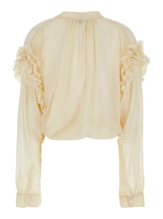 26SS 드리스 반 노튼 셔츠 010745 BEIGE - DRIES VAN NOTEN