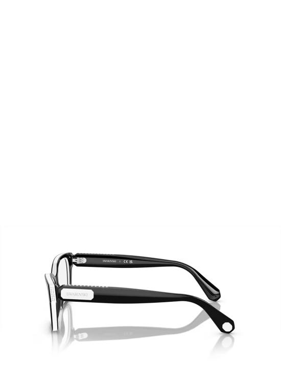 26FW 스와로브스키 안경 SK2013 1015 BLACK WHITE - SWAROVSKI
