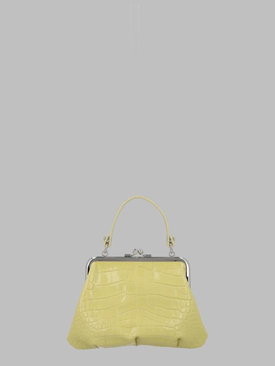 26FW 비비안웨스트우드 그래니 프레임 퍼스 4B010007W L0098M403 YELLOW - VIVIENNE WESTWOOD