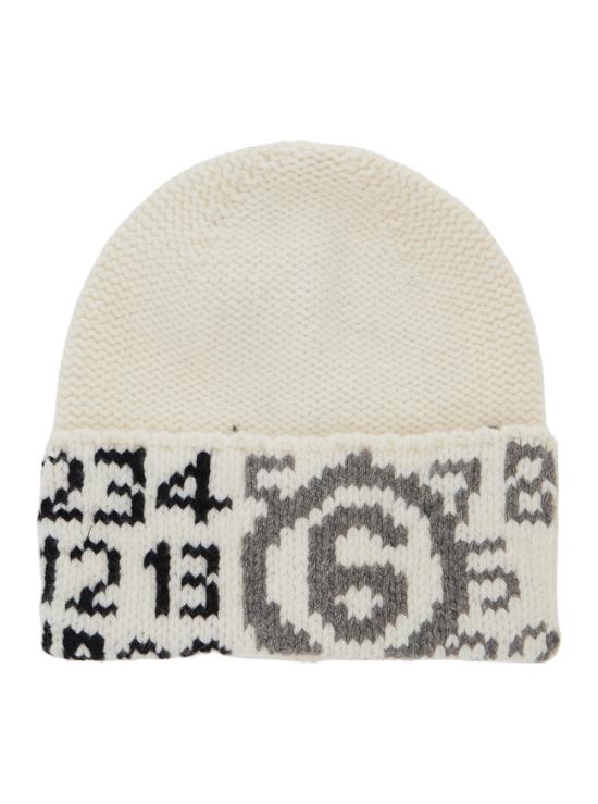 26FW MM6 메종마르지엘라 비니 M61051MM08VMM6F39U WHITE