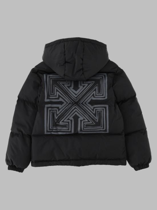 26FW 오프화이트 패딩 44BEJ002K F26F001001 BLACK - OFF WHITE