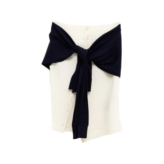 26FW JW앤더슨 민소매 티셔츠 KW1576 YN0100 002 NAVY - JW ANDERSON