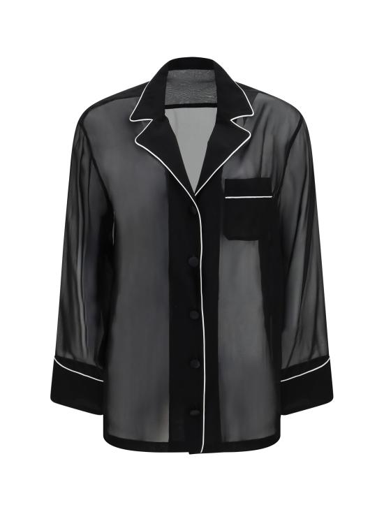 26SS 돌체앤가바나 셔츠 F5U37TFU1AT BLACK - DOLCE & GABBANA