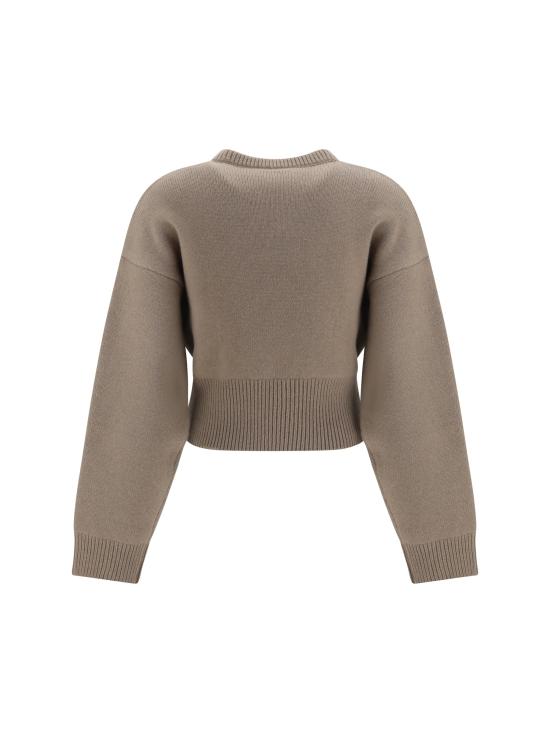 26FW 알라이아 스웨터 AA9G0159K309D BEIGE - ALAIA