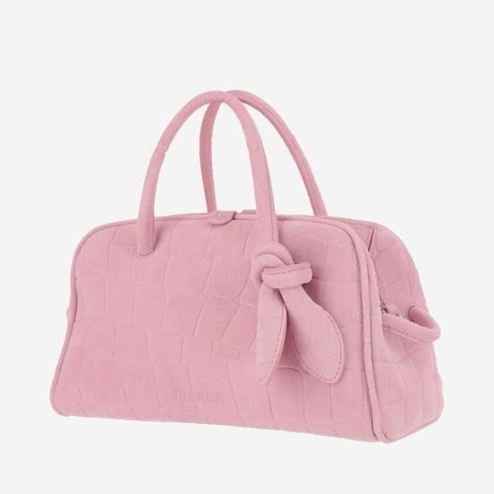 26FW 자크뮈스 TURISMO 투리스모 소프트 스몰 볼링 토트벡 BAW00416AC07A09 PINK