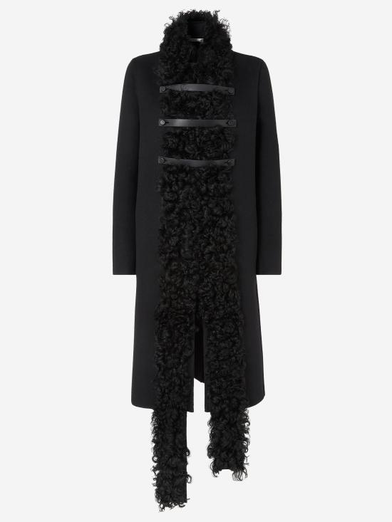 26FW 펜디 코트 FF6214 BLACK