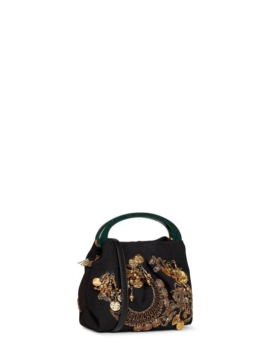 26FW 드리스 반 노튼 숄더백 0115094444900 BLACK - DRIES VAN NOTEN