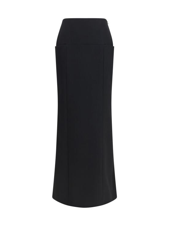 26FW 알라이아 스커트 AA9J2694W222D BLACK - ALAIA