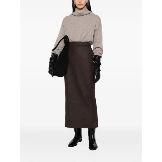 26FW 막스마라 스커트 MXSCAMPO 729 004 BROWN - MAX MARA