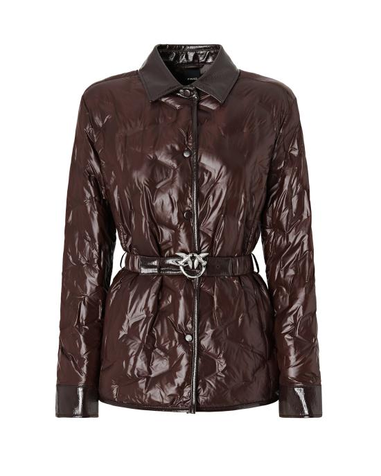 26FW 핑코 패딩 107163 BROWN