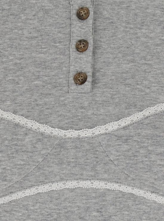 26FW 마크공 탑 26AW055TE110 GRAY - MARKGONG