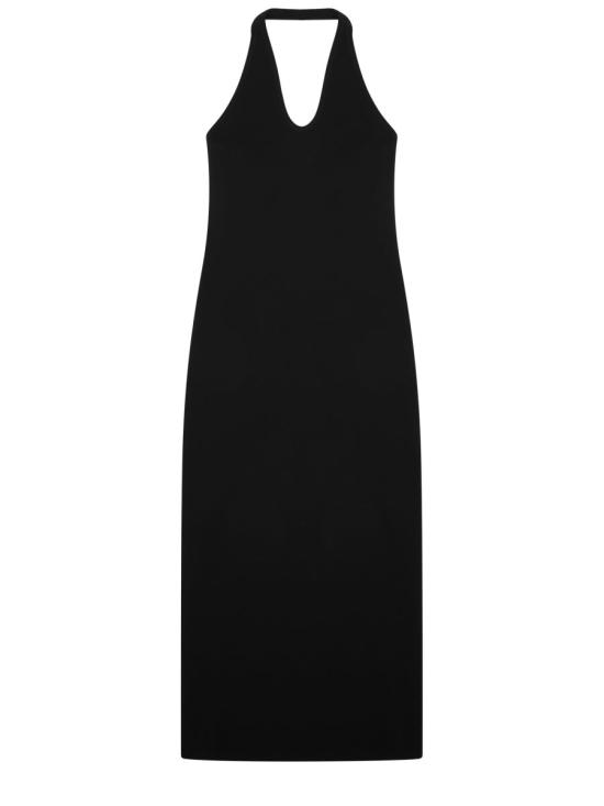 26SS 토템 원피스 253WRD0205YA0187 001 BLACK