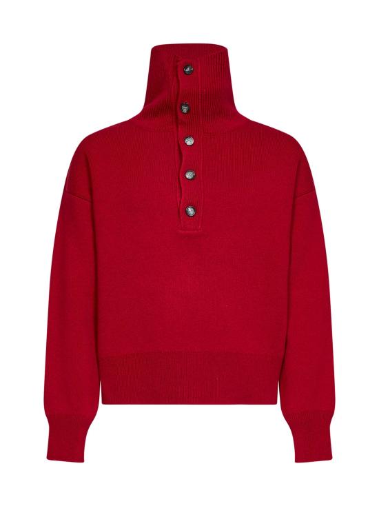 26FW 아미 스웨터 UKS885UKN0192A186 RED