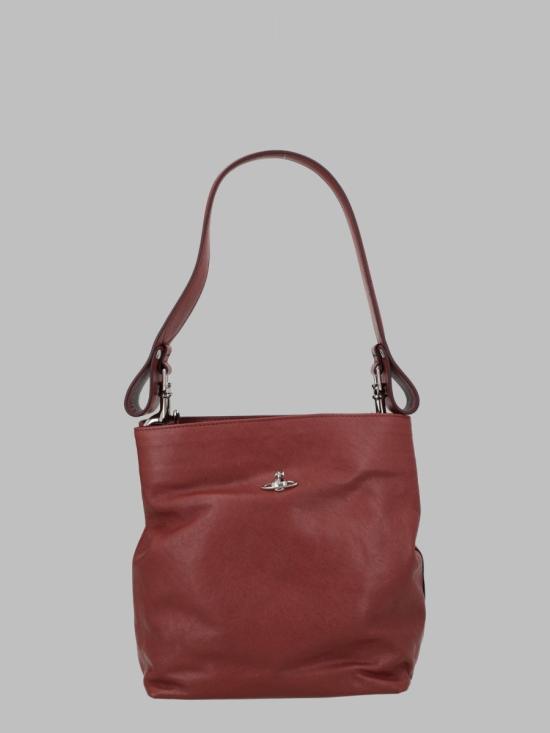 26FW 비비안웨스트우드 크로코 엠보싱 숄더백 46030012W L00BXD405 BROWN