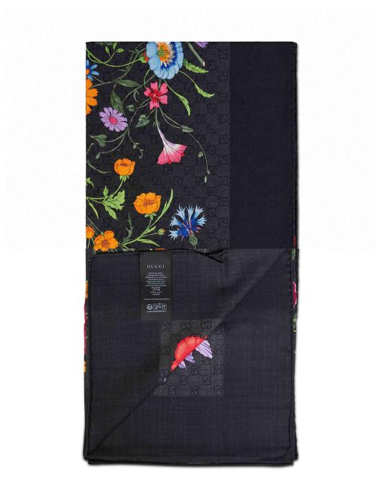 26FW 구찌 머플러/스카프 8737293GA381060 BLACK - GUCCI